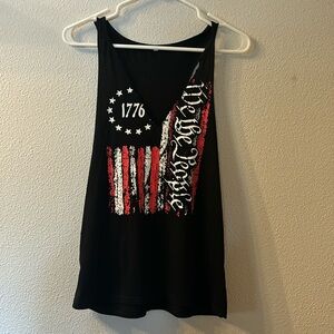No brand “we the people” graphic tank size small